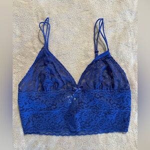 ☀️La SENZA Lace Bandeau in Deep Blue☀️